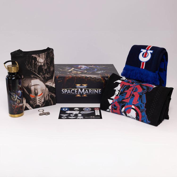 Load image into Gallery viewer, Warhammer 40,000: Space Marine 2 - Limited Edition Merch Collection Collectibles Print Clever
