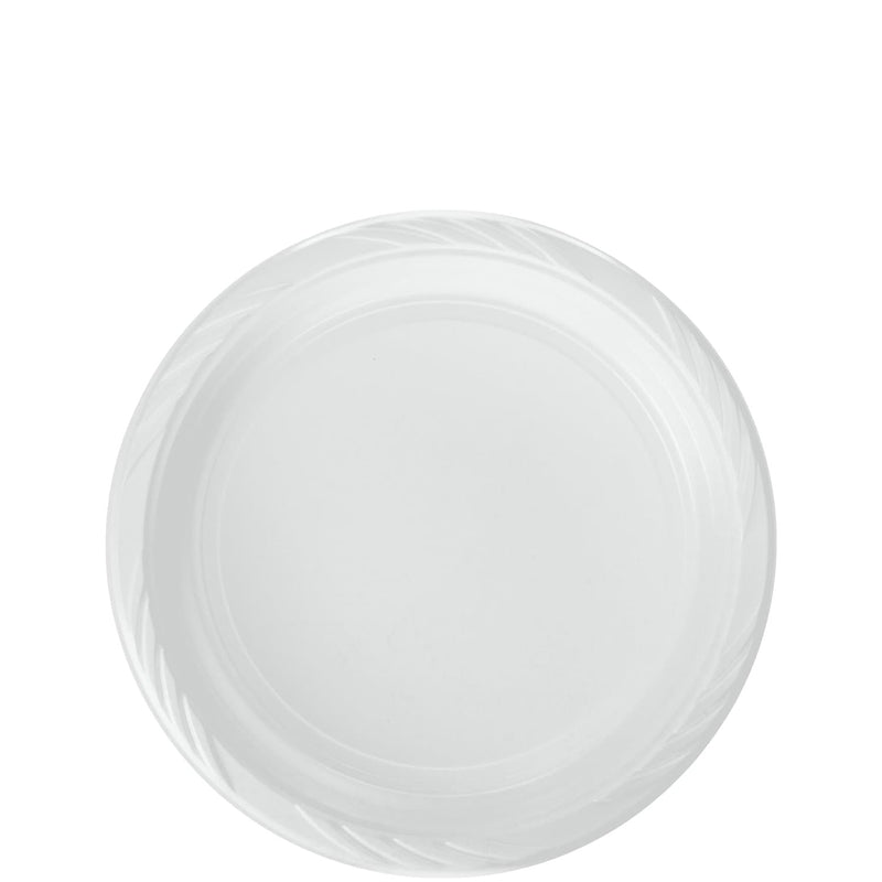 Load image into Gallery viewer, *WHOLESALE* 7&quot; - Disposable - Lightweight - White - Dinner Plates | 800 ct. Blue Sky
