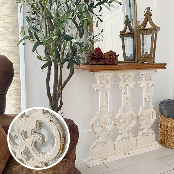 Intricate Scrollwork Console Table Whats trending ABH