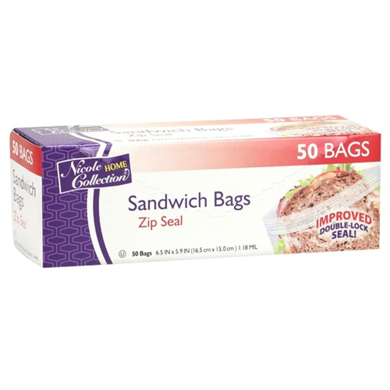 Load image into Gallery viewer, Zip Seal Sandwich Bags Food Storage &amp; Serving VeZee
