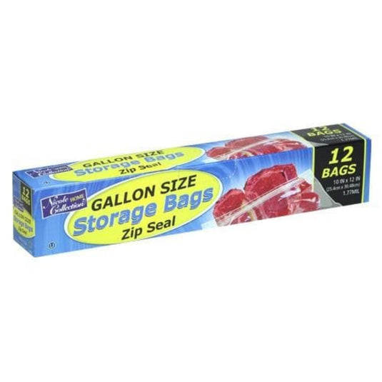 Zip Seal Storage Gallon Size Bags Food Storage & Serving VeZee