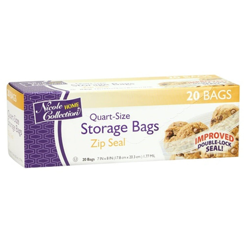 Load image into Gallery viewer, Zip Seal Storage Quart Size Bags Food Storage &amp; Serving VeZee
