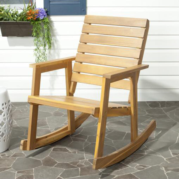 Load image into Gallery viewer, Acacia Wood Rocking Chair, Pick Your Color General SAF
