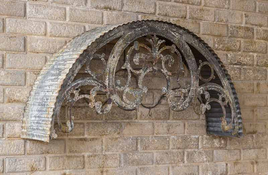 HUGE Filigree Metal Window Arch General PHC