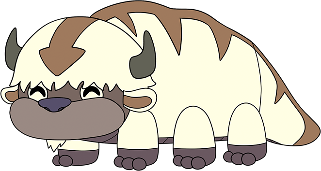 Appa Standing Plush (1ft) Avatar: The Last Airbender Youtooz Collectibles