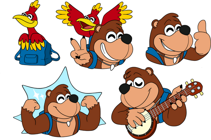 Banjo Kazooie Pin Set (Banjo) Banjo Kazooie Youtooz Collectibles