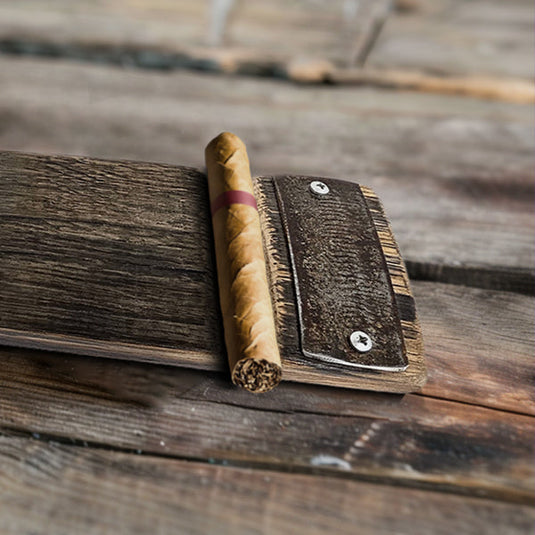 Barrel Stave Cigar Tray, Pick Your Color Gift SID