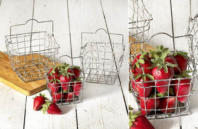 Wire Gathering Baskets, Set of 3 General CT