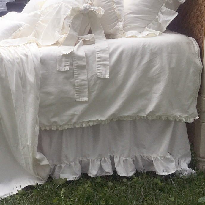 Handmade Ruffle Adjustable Bed Skirt Pick Your Size General FLH