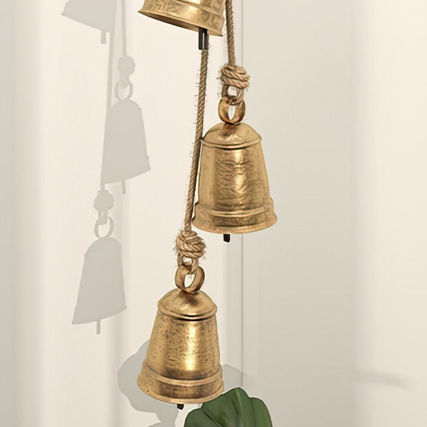 Load image into Gallery viewer, Hanging Rustic Gold Christmas Bells, Choose Your Style General UMA
