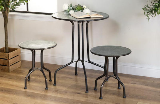 European Bistro Table with Stools General VIP