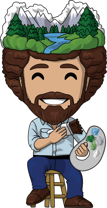 Bob Ross Bob Ross Youtooz Collectibles