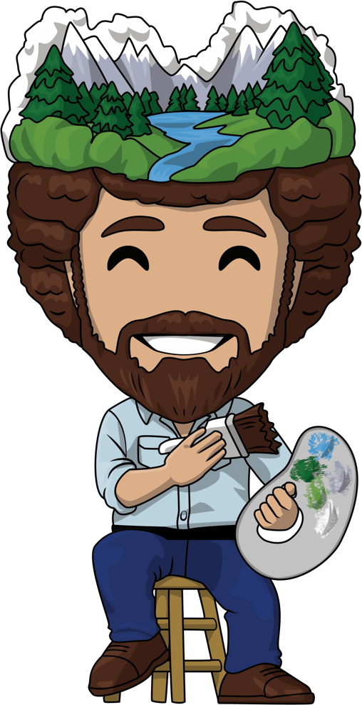 Bob Ross Bob Ross Youtooz Collectibles