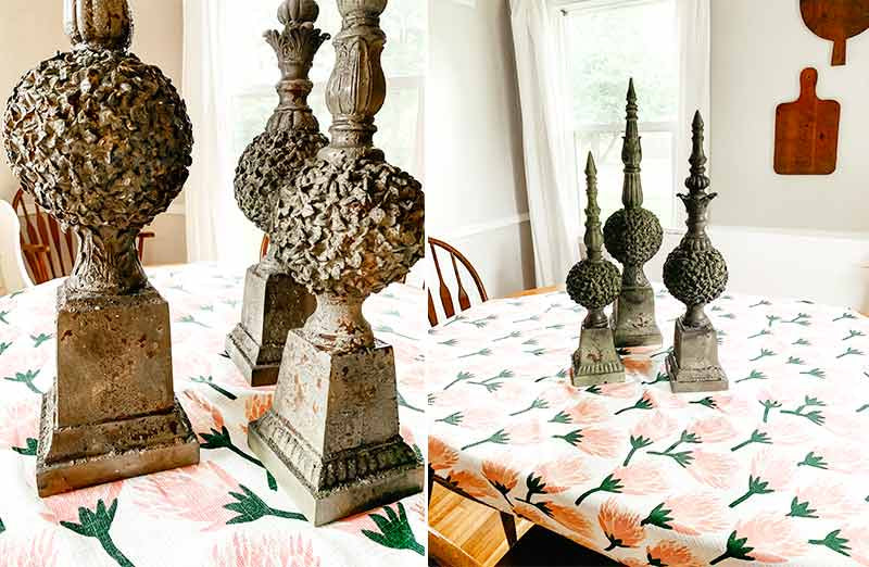 Load image into Gallery viewer, Rustic Green Garden Finials General DCI
