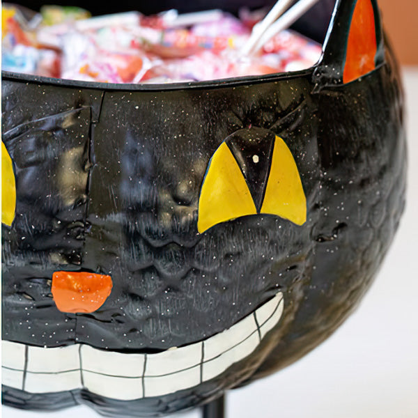 Load image into Gallery viewer, Painted Metal Halloween Candy Bowl, Choose Your Style General KAL
