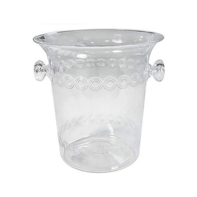 Load image into Gallery viewer, 4 Quart Clear Plastic Ice Bucket Serverware Hanna K
