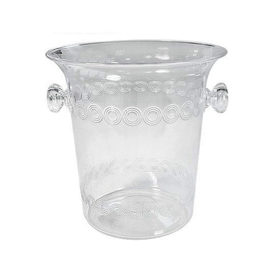 4 Quart Clear Plastic Ice Bucket Serverware Hanna K