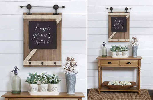 Barn Door Wall Chalkboard General UMA