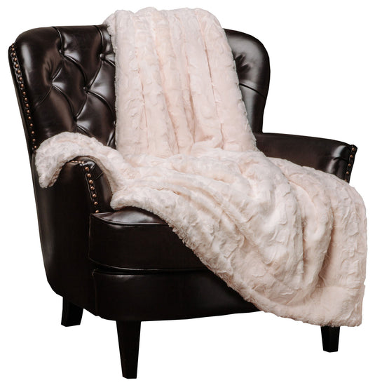 Wolf Faux Fur Throw Blanket