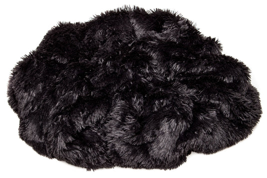 Solid Faux Long Fur Throw Blanket Collective Chanasya