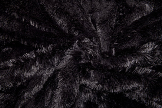 Solid Faux Long Fur Throw Blanket Collective Chanasya