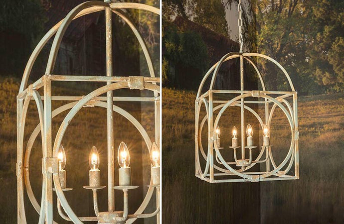 Vintage Birdcage Inspired Chandelier General PHC