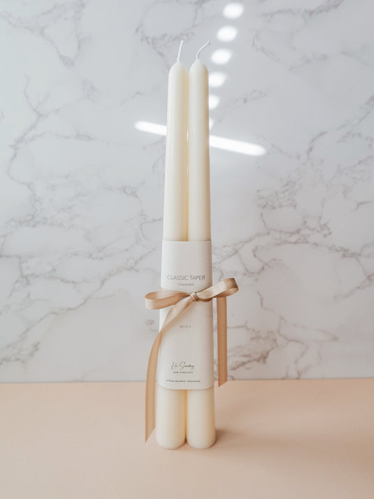 CLASSIC TAPER CANDLE - SET OF 2 Collective Hi Sunday Collective