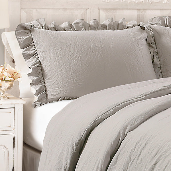 Load image into Gallery viewer, Spring Refresh Ruffled Edge Comforter Set, Choose Your Style/Size Whats trending THF
