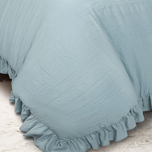 Spring Refresh Ruffled Edge Comforter Set, Choose Your Style/Size Whats trending THF