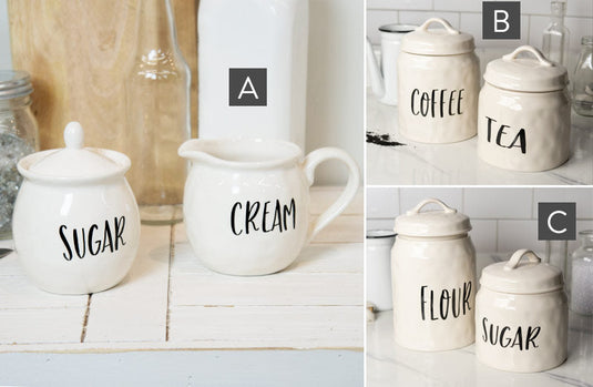 Designer Inspired Ceramic Set General Decor Steals