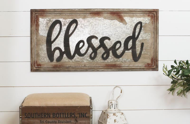 Load image into Gallery viewer, Antiqued Metal Heartwarming Signs General DCI
