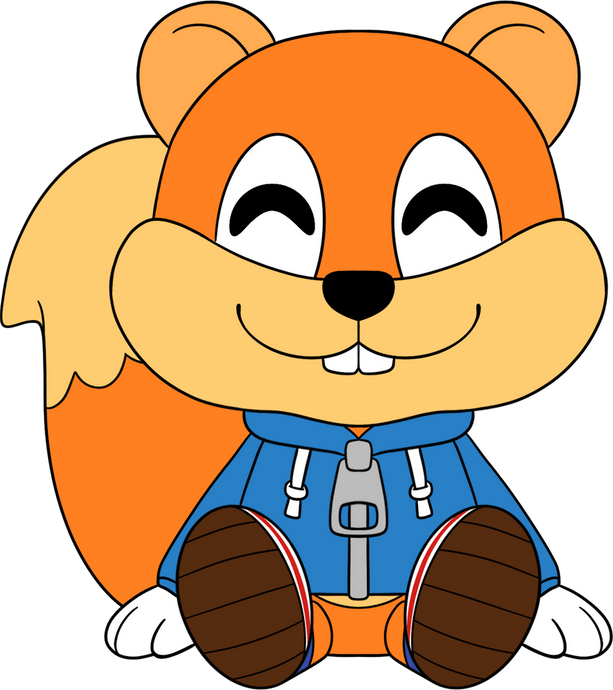 Conker’s Bad Fur Day Plush (9in) Conker’s Bad Fur Day Youtooz Collectibles