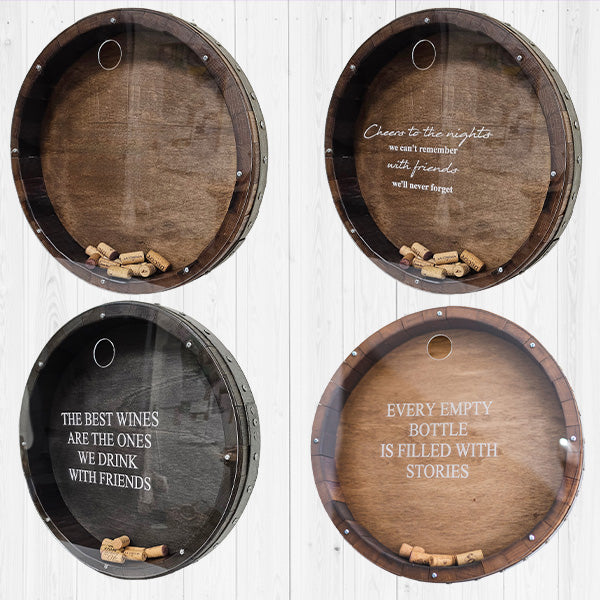 Load image into Gallery viewer, Wine Barrel Cork Display, Pick Your Style Gift SID
