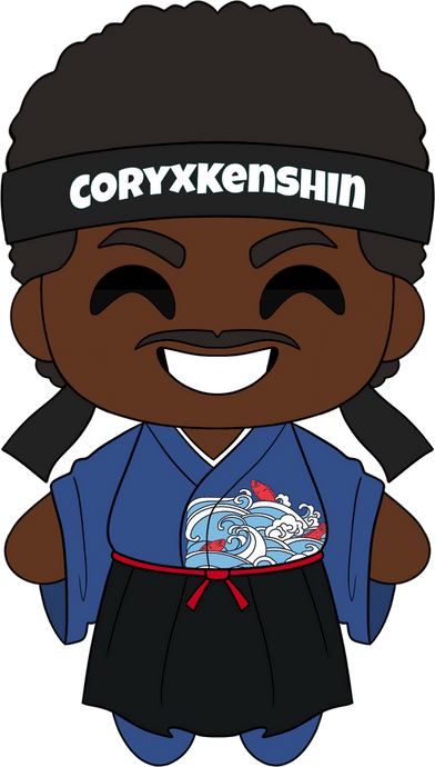 CoryxKenshin Plush (9in) Gaming Youtooz Collectibles