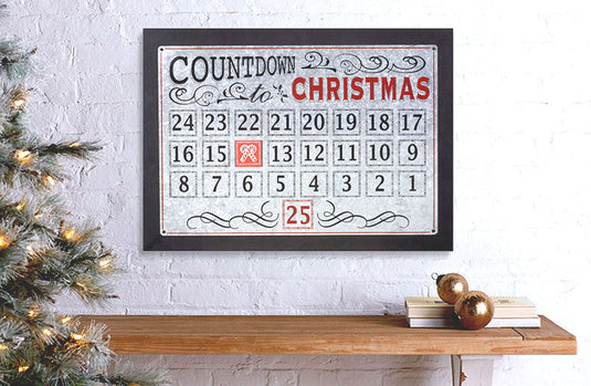 Christmas Countdown Iron Calendar General MEL