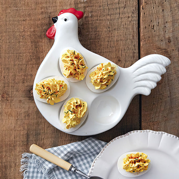 Farmyard Friend Deviled Egg Platter Whats trending CT