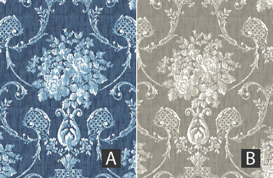 Prepasted Floral Wallpaper Pick Your Color General BREW