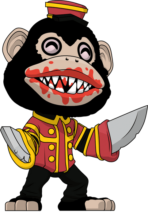 Murder Monkey Dark Deception Youtooz Collectibles