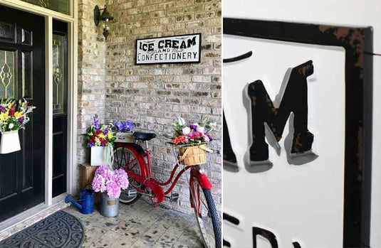 Artist Designed "Ice Cream" Sign General VIP