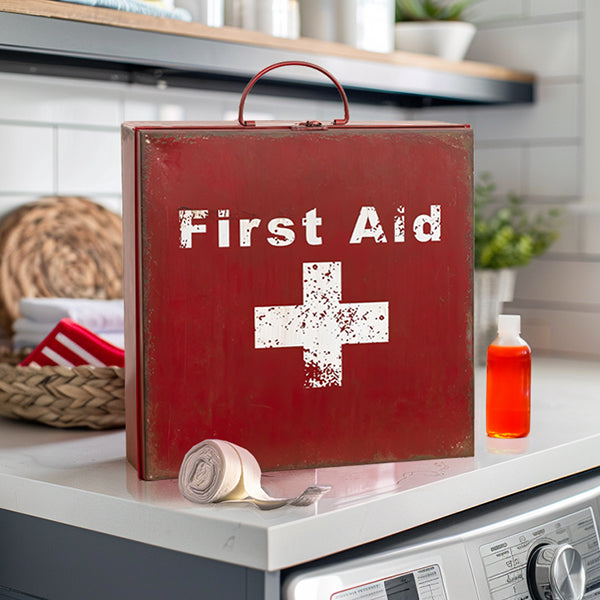 Vintage Inspired First Aid Box General RH