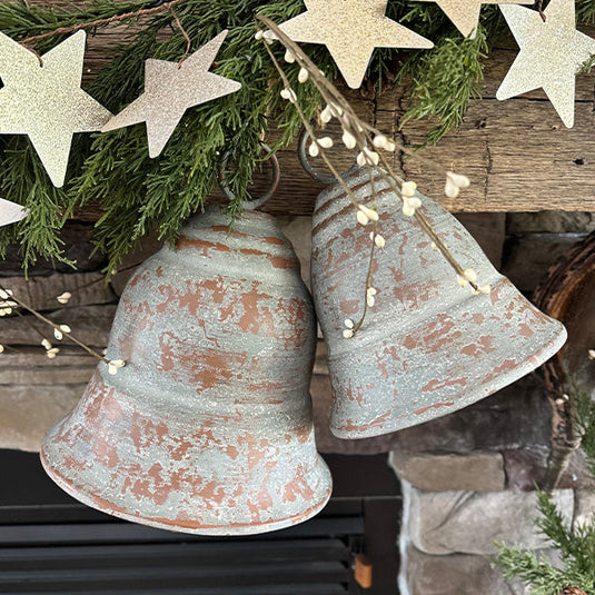 Distressed Metals Bells, Set of 2 General ABH