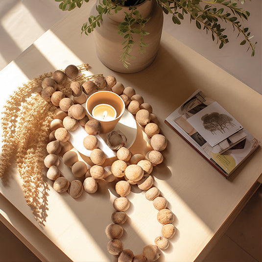 Dried Gourd Ball Garland Whats trending KAL