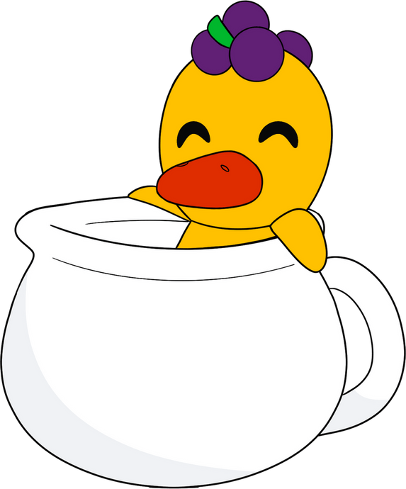 Duck Song Cup Plush (6in) Plush Youtooz Collectibles