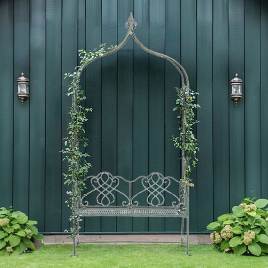 Ornate Arbor Bench General SAF