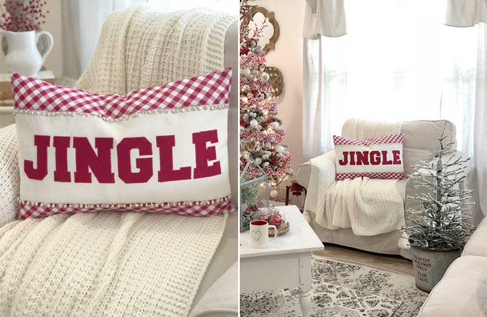 Jingle Bells Pillow General VHC