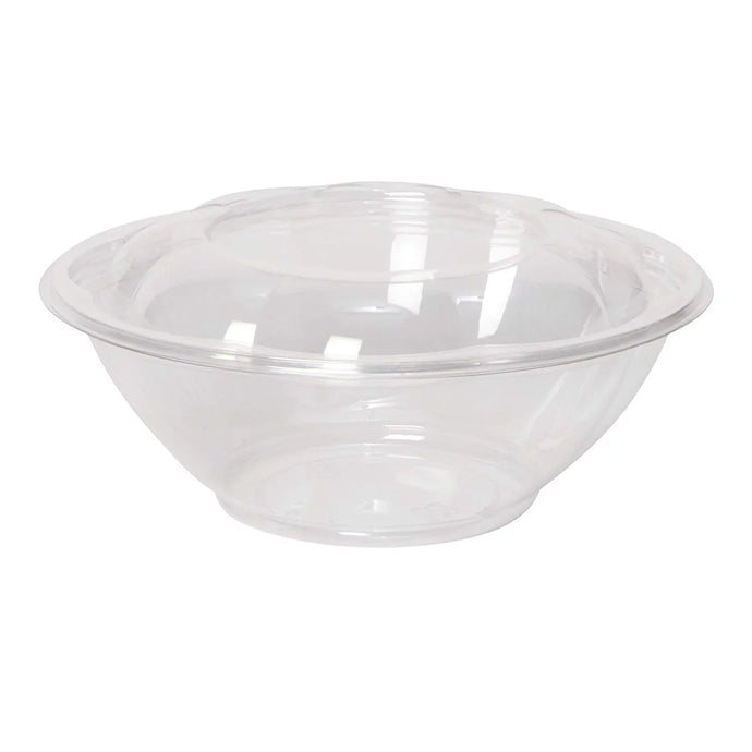 24oz Disposable Rose / Salad Bowls To-Go Containers with Airtight Lids Rose Bowls VeZee