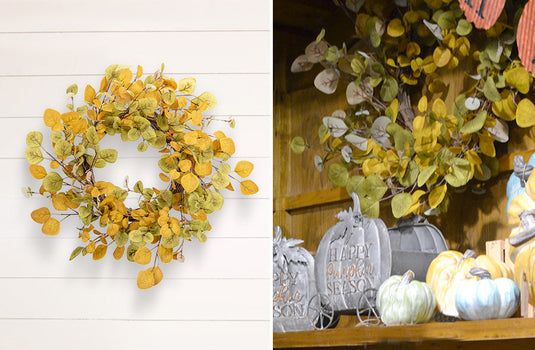 Harvest Eucalyptus Wreath General DCI