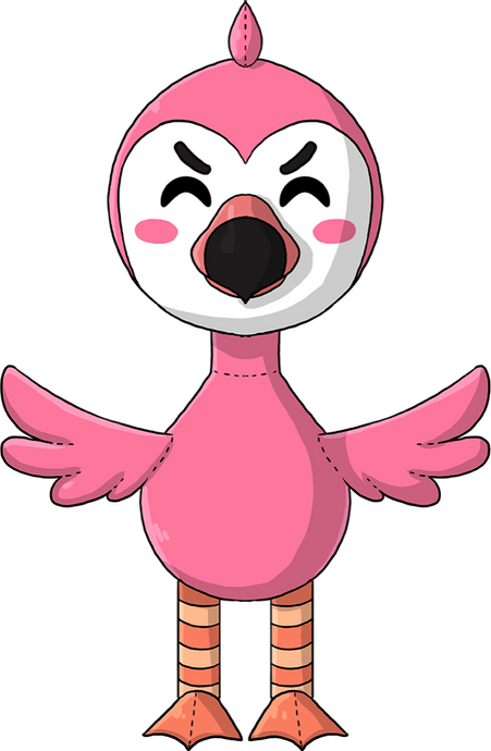 Flamingo Plush (6 inch) Gaming Youtooz Collectibles