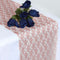 Floral Lace 12"x108" Table Runner Dusty Rose - Stylish Vintage Table Decor Runners PROstorez Default Title
