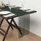 Floral Lace 12"x108" Table Runner Hunter Emerald Green - Stylish Vintage Table Decor Runners PROstorez Default Title
